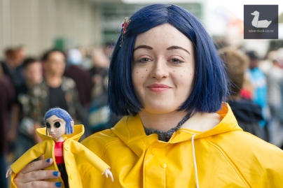 Coraline cosplay by Jellicle Cosplay.