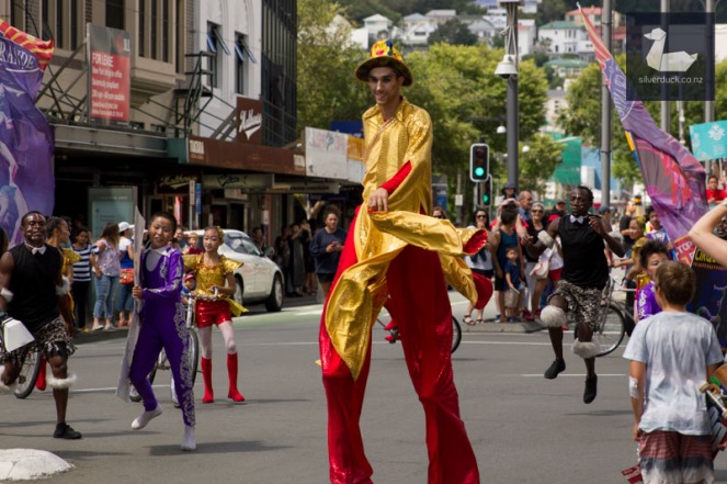 Chinese New Year 2018 parade, Courtenay Place, Wellington. Photo by Silver Duck.