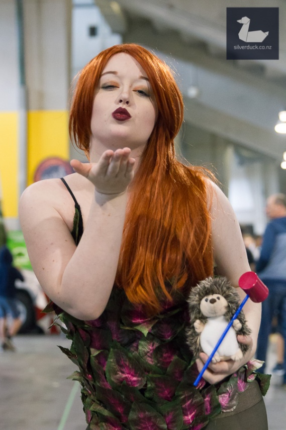 Poison Ivy cosplay by Jellicle Cosplay. Wellington Armageddon Expo 2018. Photo by Silver Duck.
