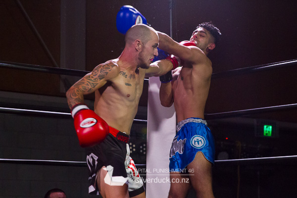 Capital Punishment 46. Fight 2 - Chris Peachy (Undisputed MMA) vs Praveen Varghese (MTI Wellington). Copyright © 2019 Silver Duck. All Rights Reserved.